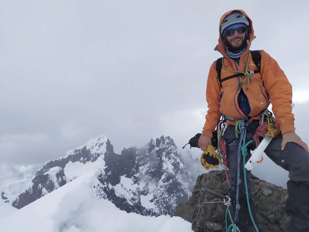 En la cumbre del Tabernáculo en El Altar.